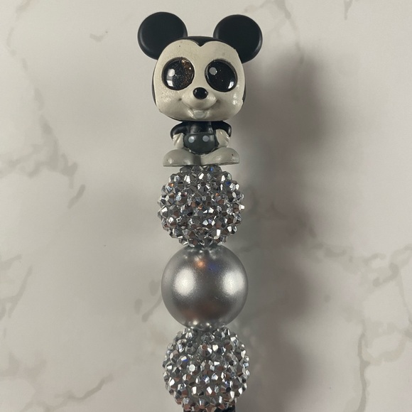 Mickey Mouse Doorables Beaded Black Pen Ink Refills Included - Picture 1 of 3